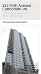 Mobile Screenshot of 325fifthnyc.com